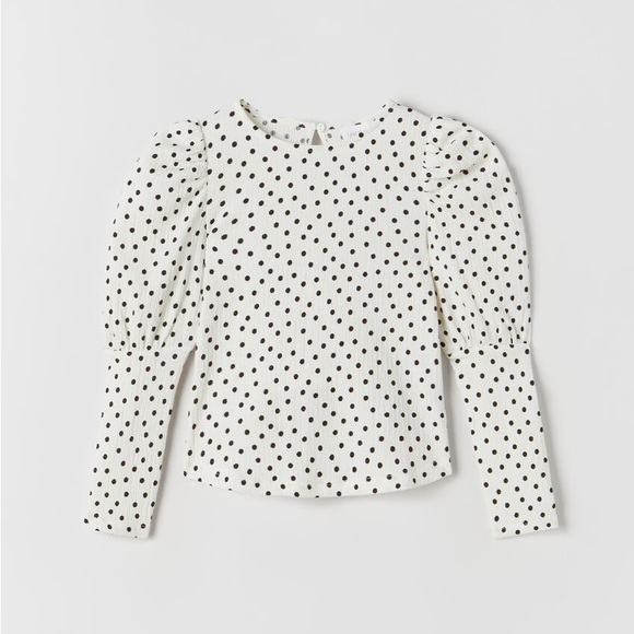 Zara polka dot top - Picture 2 of 9